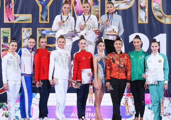 В Москве прошёл VIII Международный турнир по художественной гимнастике «Olympico Cup 2021» на призы олимпийской чемпионки Юлии Барсуковой. (3-5 октября 2021 г.).